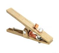 SageFurned 300A Electroplated Ground Clamp Copper Heavy Duty Welding Earth Clip Replacement Part for Manual Welder