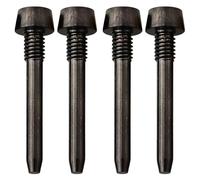 SageFurned 4 Pack for Bike Brake Pad Retaining Pin for MT2/4/5/6/8, Alloy Disc Brake Caliper Bolt M4x26mm, Compatible with Magura, Black/Rainbow/Gold