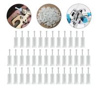 SageFurned 40x for 11mm Dia Paint Filters Strainers Gravity Feed HVLP White Gravity Feed Spray Tools Pot Paint Filter(paint filter)