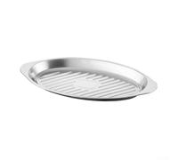 SageFurned 410 Steel Roasting Pan 31cm Non-Stick Interior