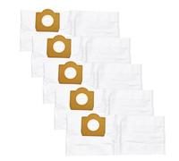 SageFurned 5-Pack Replacement Fleece Filter Dust Bags for Karcher WD3, WD3P, MV3, SE 4001, SE 4002, WD 3 Series, A Series Vacuum Cleaners, Part 6.959-130