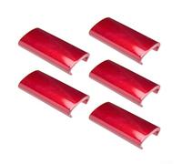 SageFurned 5pcs Pickleball Paddle Counterweight Block Clip Edge Protector for 16mm Thick Paddles, Shock-Absorbing Balance Optimization Weight Adjustment Accessory(Red)