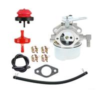 SageFurned 640169 Carburetor Assembly for Tecumseh Snow Kings 11.5HP Engine Models OH318SA OHSK80 OHSK90 OHSK100 OHSK110, Fulls Repairs Kit with Fuel Components