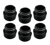 SageFurned 6Pcs Golf Ferrules for PING G Series Drivers, Fairways, Hybrids - 0.335, 0.350, 0.370 Inch Silicone Shaft Sleeve Adapters - Compatible with PING Forged Irons, Compatible Clubs