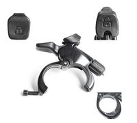 SageFurned Aluminium Remote Control Lever for Fork Lockout Replacement for RockShox Suntour Manitou Uding for Handlebar 22.2 mm Bicycle Accessories