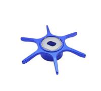 SageFurned Aluminum Alloy Baitcast Reel Brake Unload Wrench, 60mm Diameter for Metanium/Antares DC/Curado SLX Series, Six Star Drag Tool Compatible with for Shimano Fishing Reels