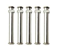 SageFurned Aluminum Alloy Fishing Reel Handle Knob Shaft Axle Pin 4mm for Daiwa for spin Baitcasting Reels, 5 Pcs Set, Compatible with for DAIWA Models, Black/Purple/Gold/Silver/Red