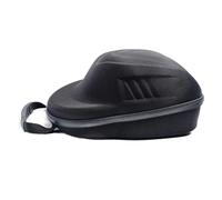 SageFurned Baseball Cap Storage Case, Hard Shell Hat Organizer Box with Ventilation Holes for Travel, Compatible with Various Caps, 30x12x23cm, Black