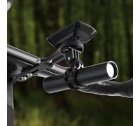 SageFurned Bicycle Computer Mount Aluminium Alloy Adjustable for Garmin Cateye Bryton 142 mm Black