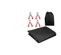 SageFurned Black 210D Oxford Tailgate Cover for Mercedes Sprinter Ford Transit VW Transporter T4 T5 Nissan NV200 Weatherproof with Bag