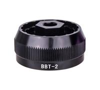 SageFurned Bottom Bracket Tool for BBR60 MT800 BB TL-FC24 FC25, Compatible with BB91/BB109/BB30SH/PF30SH/BB86-30/SM-BB52/BB93/BB9000/BB9100, Aluminum Alloy CNC, 10mm Wrench, Black/Purple