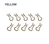 SageFurned Brake Pad Caliper Spring Clips for Shimano XT SLX XTR, Compatible with Formula MEGA, 10-Piece Stainless Steel for Bicycle Brake Replacement Kit