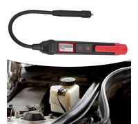 SageFurned Brake Tester with 85" Gooseneck Probe, Tri-Color Backlight Alarm, Digital Display for DOT3 DOT4 DOT5., Metal, Data Hold Function