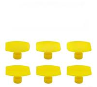 SageFurned Car Dent Repair Kit 6 Pieces PA6 Adhesive Plates for Paint-Free Dent Pull Technology, Semi-Elliptical for Even Adhesive Distribution