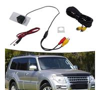 SageFurned Car Rear View for Mitsubishi for PAJERO 1999-2006, 600 TV Lines High Resolution for CCD Sensor, IP67 Waterproof Reverse Backup with 135° Wide Lens