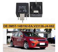 SageFurned Car Relay 4 Pin DC12V 70A for Ford for Mondeo Focus for KA for Transit for Kuga for Ranger Explorer C-Max for Galaxy S-Max B-Max 2005-2016 V23136-J4-X62 14B192 5x5x5cm Pack of 2