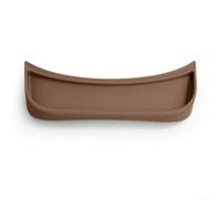 SageFurned Car Storage Box for Mercedes for Benz E-Class (2024-2025) E260L E350L, Silicone Center Console Organizer Tray, Black(brown)