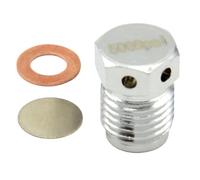 SageFurned Chromed Brass Burst Safety Disc Assembly for SCUBA Diving Tank Regulator Valve 3000PSI Working Pressure, 5000PSI Max Pressure, Includes Safety Screw, Gasket and Spacer