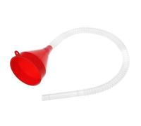 SageFurned Color Red Car Refueling Funnel Drip-proof Design Efficient Refueling Process Prevents Dripping Or Splashing On-the-go Use(Oil Funnel)