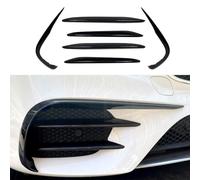 SageFurned Custom Fit Front Bumper Lip Splitter and Fog Light Trim for Mercedes For Benz E Class W213 LINE 4 Door Saloon/(For Mercedes for Benz E-Class W213 S213 For AMG Front Bumper Lip