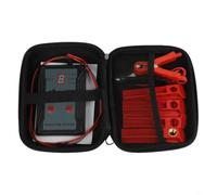 SageFurned Dual Channel Fuel Injector Tester Cleaner with 8 Pulse Modes, Portable Diagnostic Tool for Car Engine Maintenance, Includes 4 Adapters and 12V Cable