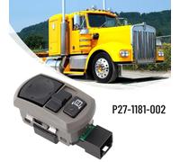 SageFurned Easily Replace Your Old Unit With The Newer Version Power Mirror Heated Switch For Kenworth Part No P271181002(Power Mirror Heated Switch For Kenworth P27-1181-002)
