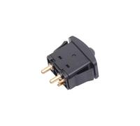 SageFurned Electric Air Lift Paddle Valve Switch for Motorcycle and Truck Air Suspension Seats, 1/4in OD Airline Compatible, ABS+Copper Push Switch with Manual On/Off Control