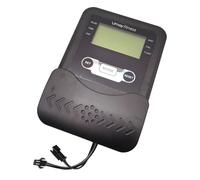 SageFurned Elliptical Machine Rowing Machine Counter with Heart Rate Sensing, Dual Line Fitness Equipment Display for Stationary Bikes, Black (Pack of 1)