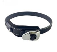 SageFurned Extended and Thickened Buckle for Roller Skates, Ice Skates, Flat Shoes - Soft Snap-On Strap with Secure Closure, Black Nylon Fastener (30 cm)