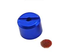 SageFurned Fine Trimmer Nut with Gasket for ABU, Revo Beast, Beast X Baitcast Reel Replacement Part - 7.55mm Inner Diameter, M8 x 0.75 Thread, Metal Fishing Reel Accessory (Color Varies)