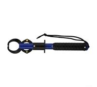 SageFurned Fish Controller with Built-in Spring Scale, Stable Grip Clamp for Catch Weighing Up to 20kg, Quick Release Mechanism, ABS and Metal(Blue)