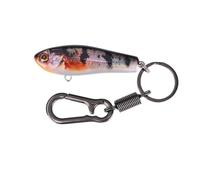 SageFurned Fish Hook Key Chain 19cm 36g Zinc Alloy Biomimetic Fish Shaped Pendant for Backpacks Keys Outdoor Gifts