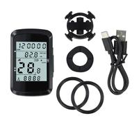 SageFurned for Bicycle Wireless Computer GPS Speedometer and Odometer with 2.4 Inch LCD, Backlight Always-On, 28H Battery Life, for Cycling Outdoor Use, Compatible with Most Bikes