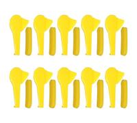 SageFurned for DUCK HEAD Demount for DUCK HEAD Tire Changer Mount Demount Heads Yellow Insert Plastic Mount Rim Protector Set Tire Changer(10 set Tire Changer Machine Plastic Mount Demount