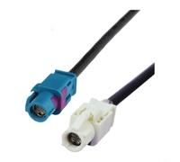 SageFurned for fakra Z to B Female RF Coaxial Cable, 4-Core Shielded High-Speed Data for BMW E90 E91 E60 E61 E87 E82 Car GPS Antenna Extension Wire