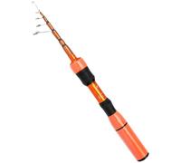 SageFurned for ULTRA Short Telescopic Fishing Rod 1.5M/1.65M, Carbon Ultralight Lure Pole for Trout Stream Fishing, Portable with UL Soft Tip, Anti-Slip Handle, Compatible with Mini Lures