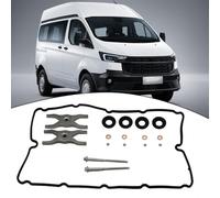 SageFurned Fuel Injector Seal Kit for Transit MK7 24L 32L for 2006-2014 - Includes O-Rings Washers Clamps Bolts - Metal + Rubber Replacement Set