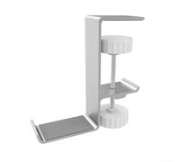 SageFurned Gaming Headset Holder for Desk Compact (Z20 Silver) | High quality aluminum alloy, durable, modern finish, black or silver, sturdy and lightweight