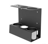 SageFurned Garage Tool Wall Mounted Tool Storage Rack Iron Car Repair Tool Organizer Bracket with 2 Cups for Workshop Organization