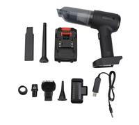 SageFurned Handheld Vacuum Cordless Rechargeable, Portable Car Vacuum Cleaner with Powerful Brushless Motor, 12V Lightweight Dust Buster for Auto Interior Cleaning