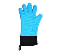 SageFurned Heat Resistant Silicone Oven Gloves for Baking, Pizza and Microwave, Non-Slip Grip and Breathable Lining, Dishwasher Safe, Red, for Orange, Green, Blue, Black, Gray