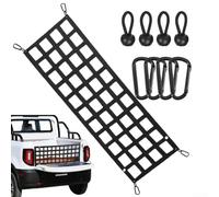 SageFurned Heavy Duty Tailgate Net 60x18'' for Pickup Truck Bed - Weatherproof Polyester Cargo Storage Net for Ford F-150, for Chevrolet for Silverado, for Dodge for Ram, for GMC