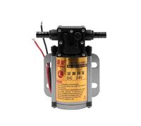 SageFurned High Power 24V DC Diaphragm Transfer Pump for Water Oil Diesel, Compact Metal Alloy Fuel Pump for Truck Car Applications