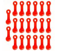 SageFurned Hydraulic Brake Bleed Nipple Cap for Bicycle Disc Brakes, Rubber Bleeder Screw Cover Compatible with Hydraulic Caliper Brake Systems, 20 pcs Pack, Black/Red/Green