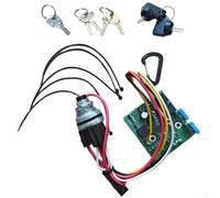 SageFurned Ignition Key Switch Module for LX for GT for GX for X Series, Replaces AM132500 AUC15805 AM128754, Direct Fit Replacement Part for Lawn Tractor Mower