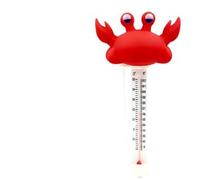 SageFurned Large Floating Crab Pool Thermometer - Easy to Read and Shatterproof for Pool, Spa and Hot Tub