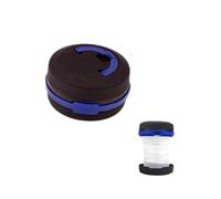 SageFurned LED Collapsible Camping Lantern - Portable Outdoor Tent Light, Water-Resistant IPX4, 15-30cm Height Adjustable, Foldable Handle, for Red/Yellow/Blue/Green/for Orange