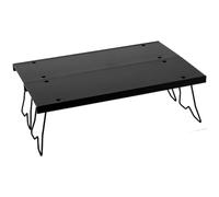 SageFurned Lightweight Aluminum Alloy Folding Camping Table, Portable Picnic Table for Outdoor Activities, 33 x 22.3 x 10.5 cm, 560g, Black