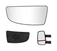 SageFurned Lower Door Wing Mirror Glass for Ford for Transit 2014-2022, Replacement for OE 1855102 BK3117A700AB, Right or Left Side, Convex Design for Wider View