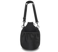 SageFurned Neoprene Pickleball Paddle Cover with Shoulder Strap, Racket Sleeve Bag for Carry and Protection, 11 x 8.5 inch, Black